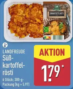 Aldi Nord LANDFREUDE Süßkartoffelrösti Angebot