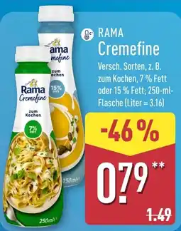 Aldi Nord Rama Cremefine Angebot