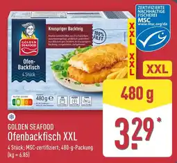 Aldi Nord GOLDEN SEAFOOD Ofenbackfisch XXL Angebot