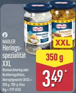 Aldi Nord NADLER Herings-spezialität XXL Angebot