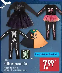 Aldi Nord L&D Halloweenkostüm Angebot