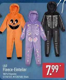 Aldi Nord L&D Fleece-Einteiler Angebot
