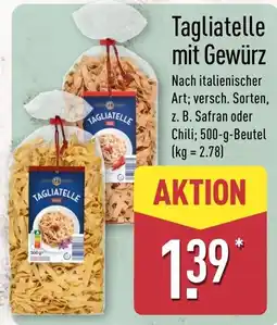 Aldi Nord Tagliatelle mit Gewürz Angebot