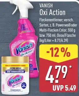 Aldi Nord Vanish Oxi Action Angebot