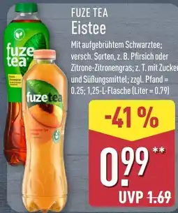 Aldi Nord FUZE TEA Eistee Angebot