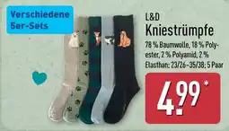 Aldi Nord L&D Kniestrümpfe Angebot