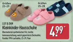 Aldi Nord LILY & DAN Kleinkinder-Hausschuhe Angebot
