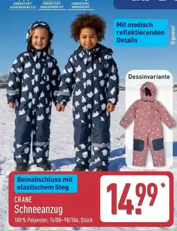 Aldi Nord CRANE Schneeanzug Angebot