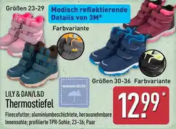 Aldi Nord LILY & DAN/L&D Thermistiefel Angebot