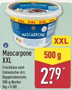 Aldi Nord Mascarpone XXL Angebot