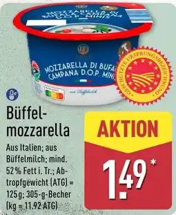 Aldi Nord Büffel-mozzarella Angebot