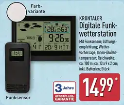 Aldi Nord Krontaler Digitale Funkwetterstation Angebot