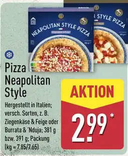 Aldi Nord Pizza Neapolitan Style Angebot
