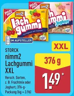 Aldi Nord STORCK nimm2 Lachgummi Angebot