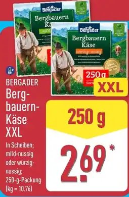 Aldi Nord Bergader Bergbauern-Käse Angebot