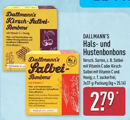 Aldi Nord Dallmann's Salbei-Bonbons Angebot
