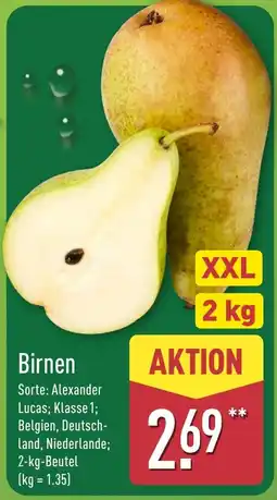 Aldi Nord Birnen Angebot