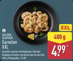 Aldi Nord GOLDEN SEAFOOD Garnelen XXL Angebot