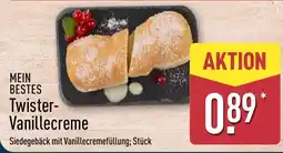 Aldi Nord MEIN BESTES Twister-Vanillecreme Angebot