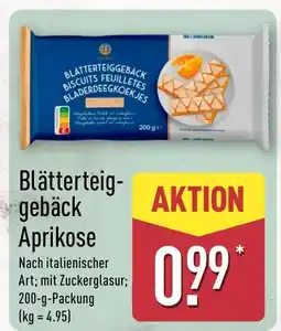 Aldi Nord CRONA Blätterteiggebäck Aprikose Angebot
