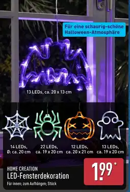 Aldi Nord HOME CREATION LED-Fensterdekoration Angebot
