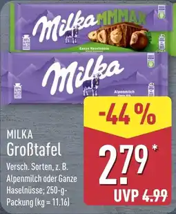 Aldi Nord Milka Großtafel Angebot