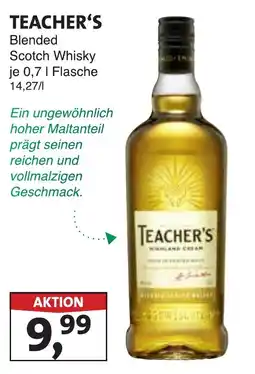 Lösch Depot TEACHER'S Blended Scotch Whisky Angebot