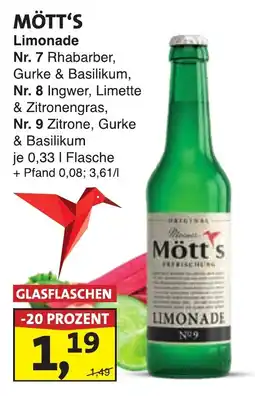 Lösch Depot Mött's Limonade Angebot