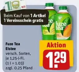 nahkauf Fuze Tea Eistee Angebot