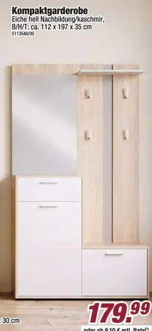 Kompaktgarderobe
