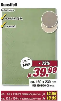 Poco Kunstfell Angebot