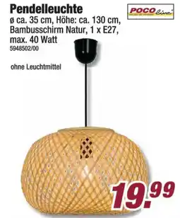 Poco Pendelleuchte POCO line Angebot