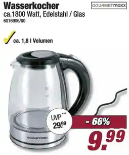 Poco Wasserkocher GOURMETmaxx Angebot