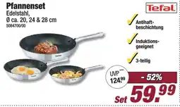 Poco Pfannenset Tefal Angebot