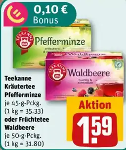nahkauf Teekanne Kräutertee Pfefferminze Angebot