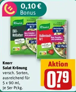 nahkauf Knorr Salat Krönung Angebot