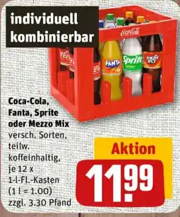 nahkauf Coca-Cola, Fanta, Sprite oder Mezzo Mix Angebot
