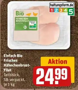 nahkauf Einfach Bio Hähnchenbrust-Filet Angebot