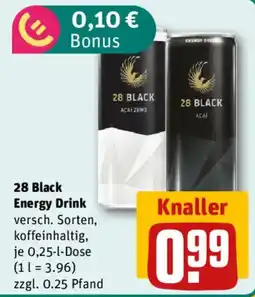 nahkauf 28 Black Energy Drink Angebot
