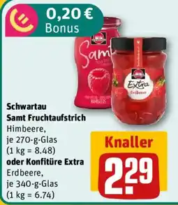 nahkauf Schwartau Samt Fruchtaufstrich Himbeere Angebot
