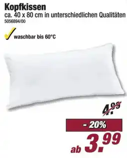 Poco Kopfkissen Angebot
