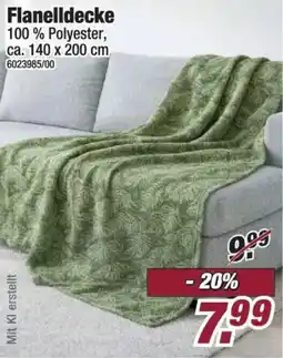 Poco Flanelldecke Angebot