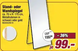 Poco Stand- oder Wandspiegel Angebot