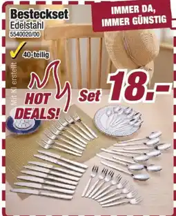 Poco Besteckset Edelstahl Angebot