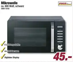 Poco Mikrowelle POCO line Angebot
