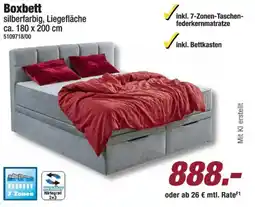 Poco Boxbett silberfarbig Angebot