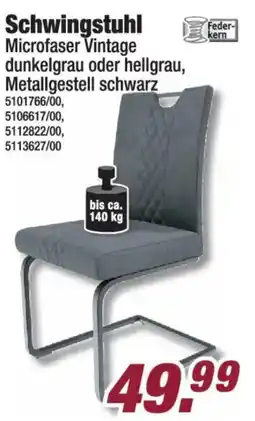 Poco Schwingstuhl Microfaser Vintage Angebot