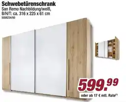 Poco Schwebetürenschrank Angebot