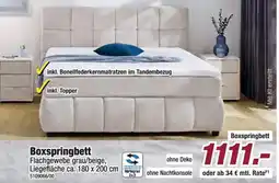 Poco Boxspringbett Angebot