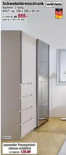 Poco Wimex Schwebetürenschrank Angebot